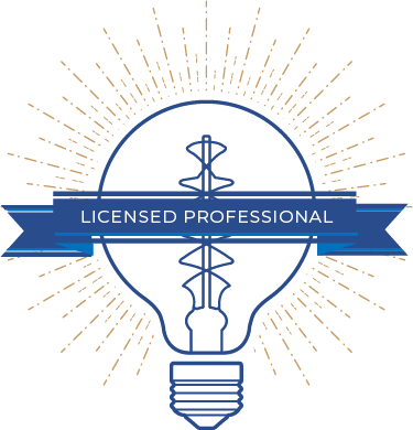 licensed professional badge