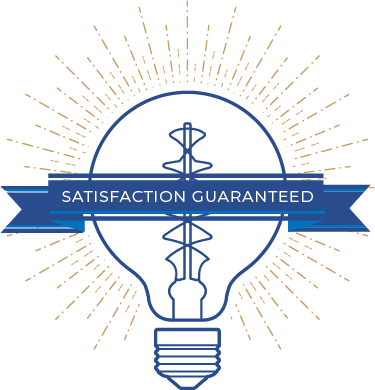 satisfaction guaranteed badge